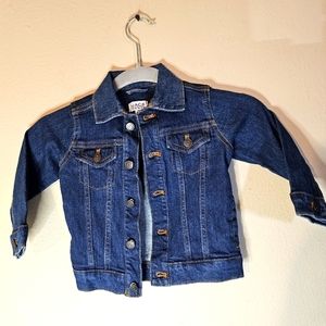 Janie and Jack Denim Jean Jacket Blue Size 18 to 24 Months